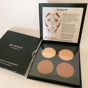 Contour Kit Bronzer & Highlight Palette - Brown/Cream